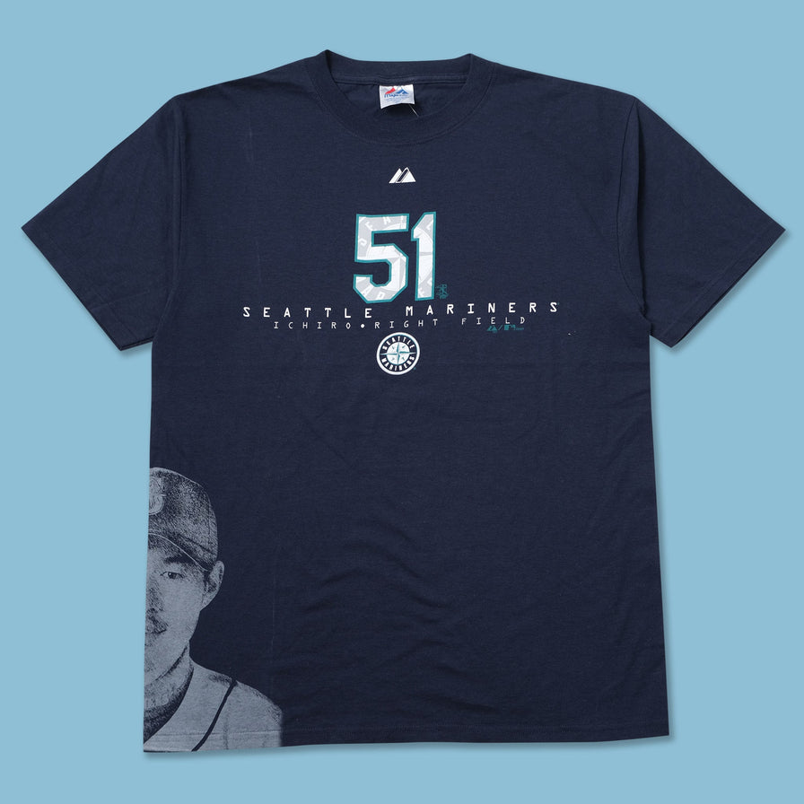 2007 Ichiro Suzuki Seattle Mariners T-Shirt Large 