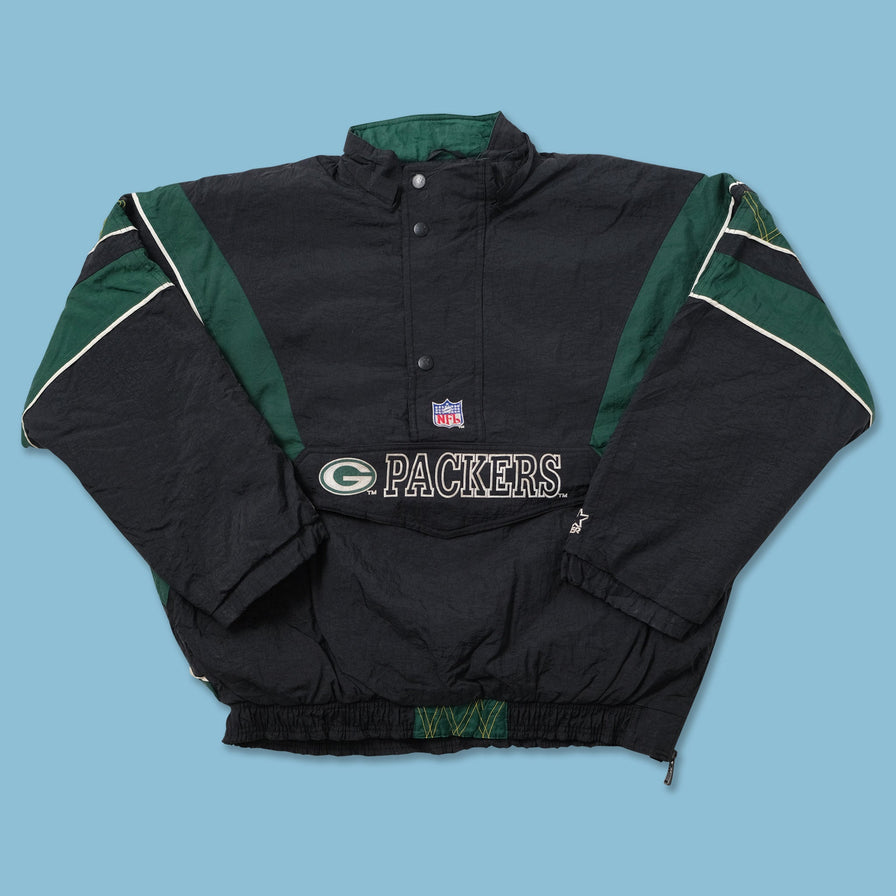 Vintage Starter Green Bay Packers Padded Anorak XLarge 