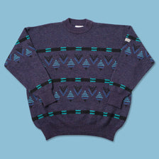 Vintage adidas Knit Sweater Large 
