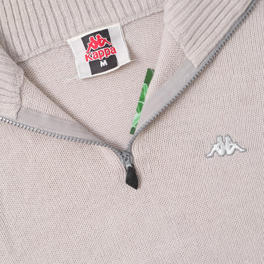Vintage Kappa Q-Zip Sweater Medium 