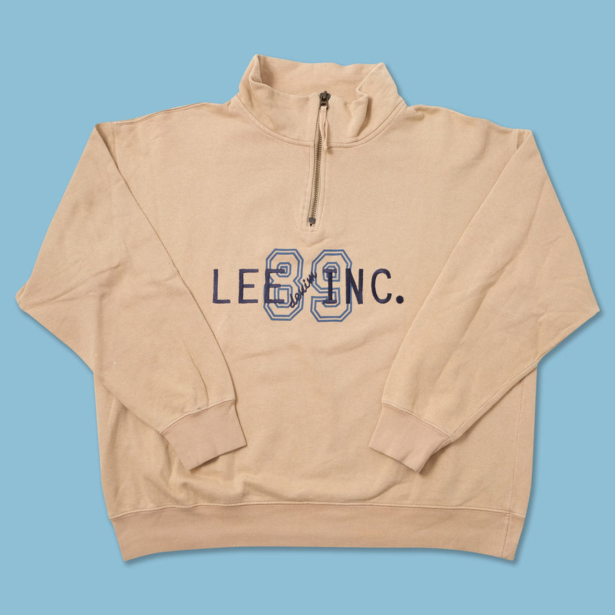 Vintage Lee Q-Zip Sweater Large 
