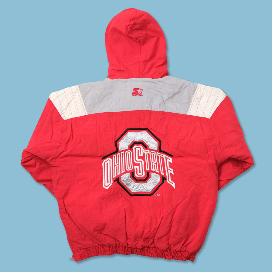 Vintage Starter Ohio State Padded Anorak Small 