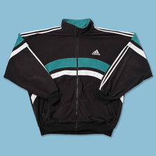 Vintage adidas Velour Track Jacket XLarge 