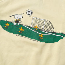 Vintage Snoopy Short Sleeve Sweater Small 