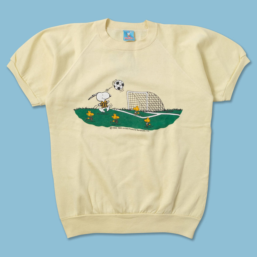 Vintage Snoopy Short Sleeve Sweater Small 