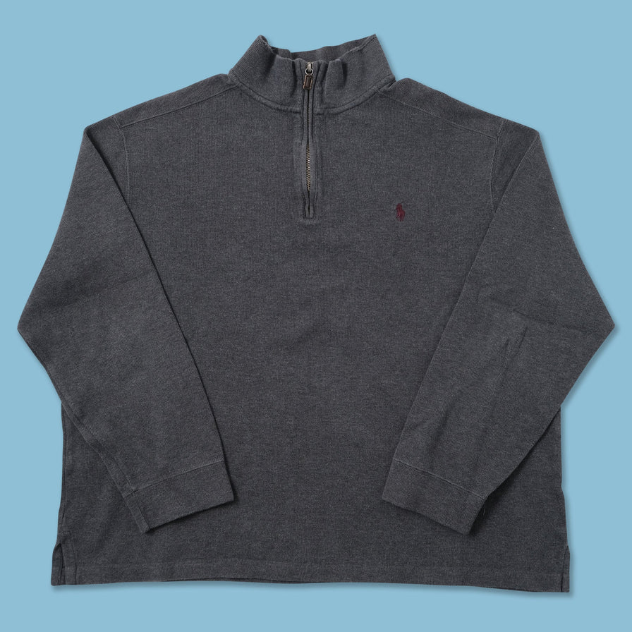 Vintage Polo Ralph Lauren Q-Zip Sweater XLarge 