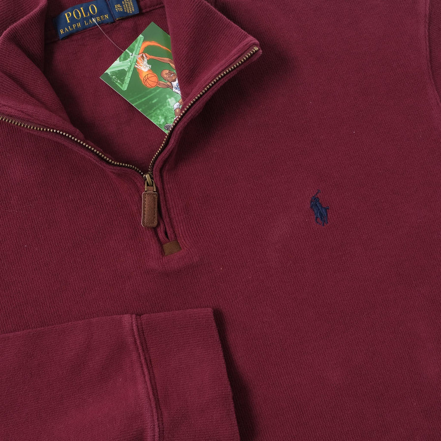 Vintage Polo Ralph Lauren Q-Zip Sweater XXLarge 