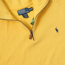 Vintage Polo Ralph Lauren Q-Zip Sweater XLarge 