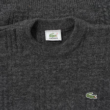 Vintage Lacoste Knit Sweater Medium 