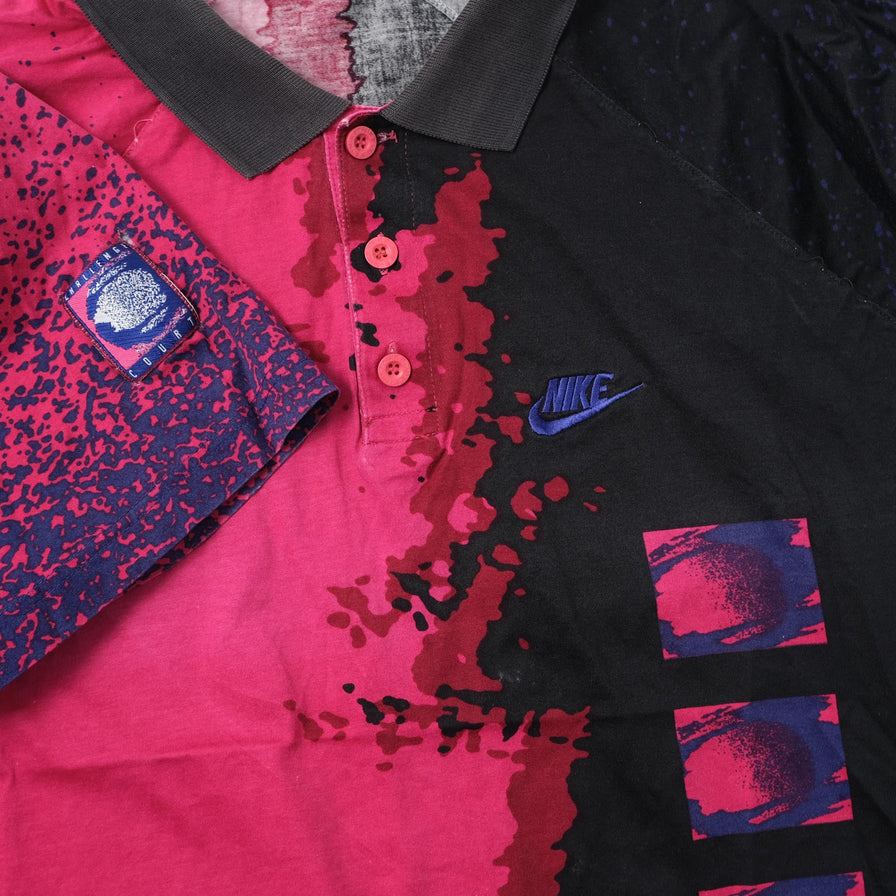 Vintage Nike Challenge Court Polo Medium 