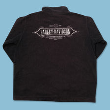 Vintage Harley Davidson Fleece Jacket Medium 
