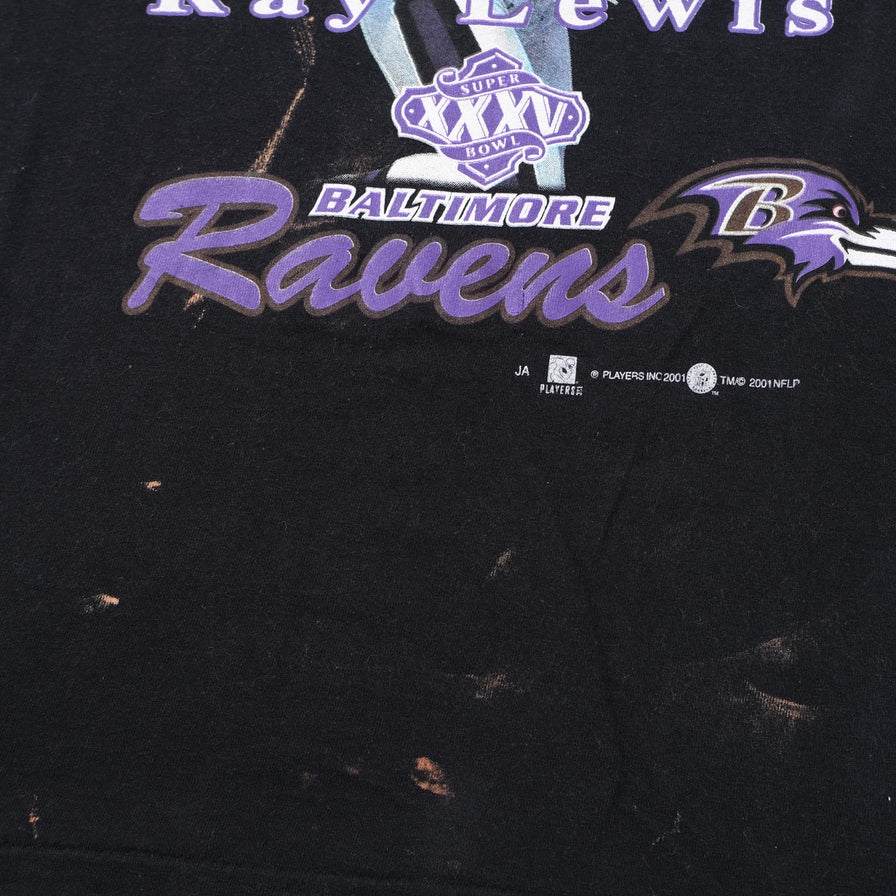 Vintage 2001 Baltimore Ravens T-Shirt Large 