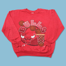 Vintage 1993 Chicago Bulls Sweater Medium 