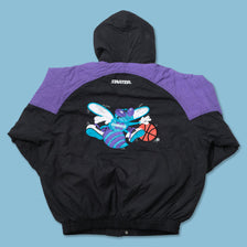 Vintage Starter Charlotte Hornets Jacket XLarge 