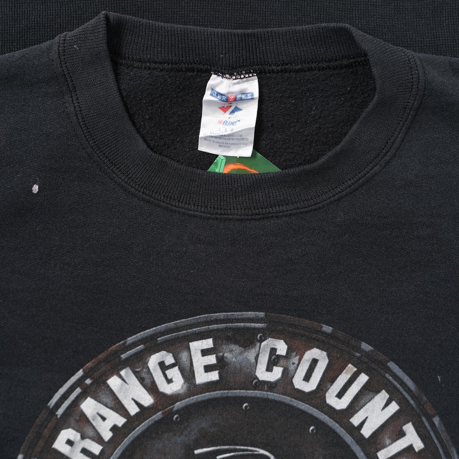 Vintage Orange County Choppers Sweater Large 