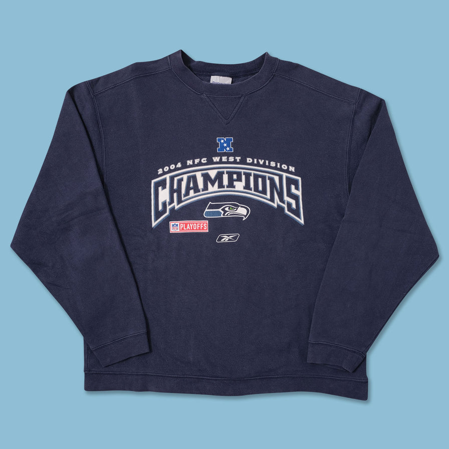 2004 Reebok Seattle Seahawks Sweater Large 