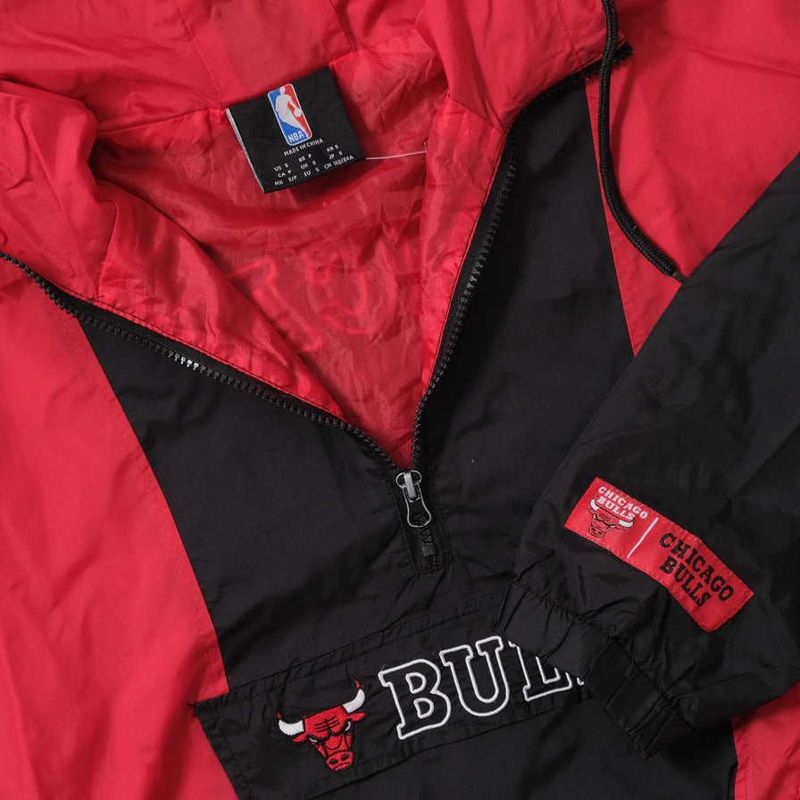 Chicago Bulls Halfzip Windbreaker Small 