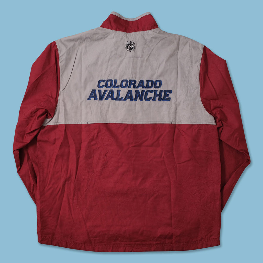 Reebok Colorado Avalanche Halfzip Windbreaker XLarge 