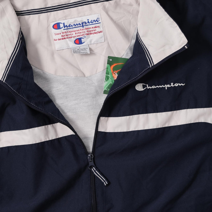 VIntage Champion Track Jacket Large 