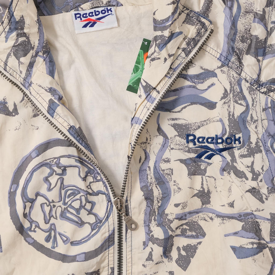 Vintage Reebok Track Jacket Large 