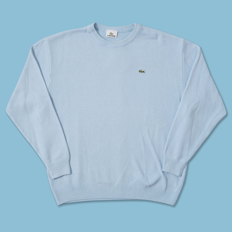 Vintage Lacoste Knit Sweater Medium 