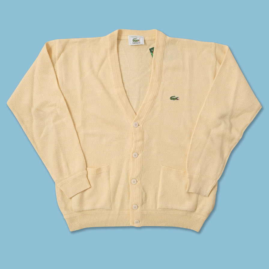 Vintage Lacoste Knit Cardigan Small 