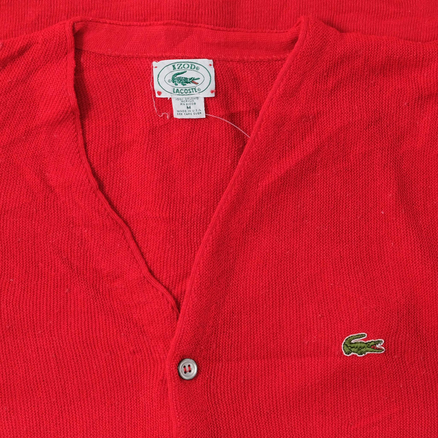 Vintage Izod Lacoste Cardigan Small 