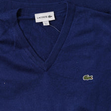 Lacoste V-Neck Sweater Large 