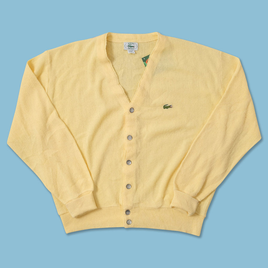 Vintage Izod Lacoste Cardigan Medium 