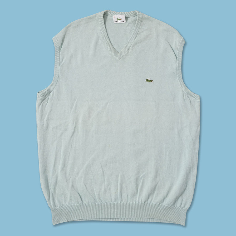 Vintage Lacoste Sweater Vest Large 