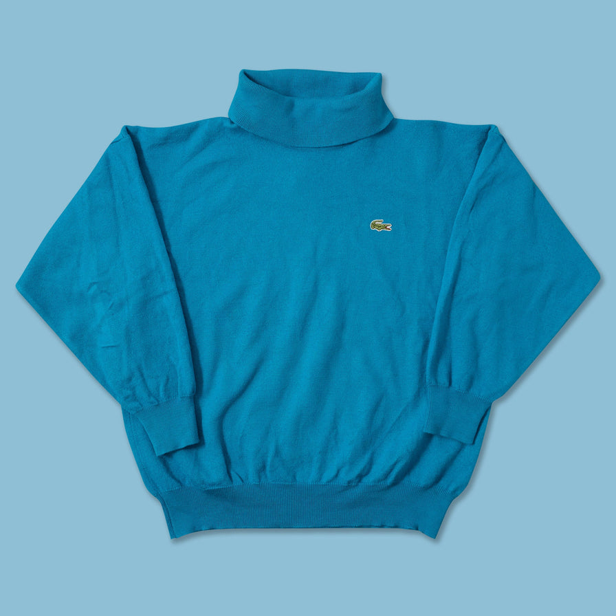 Vintage Lacoste Turtleneck Sweater Medium 