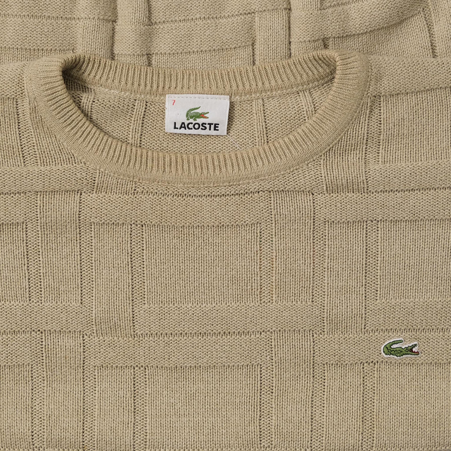 Vintage Lacoste Knit Sweater XLarge 