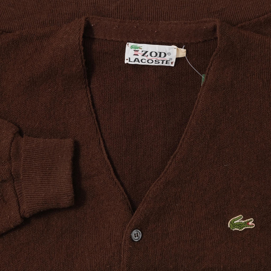 VIntage Izod Lacoste Cardigan Large 