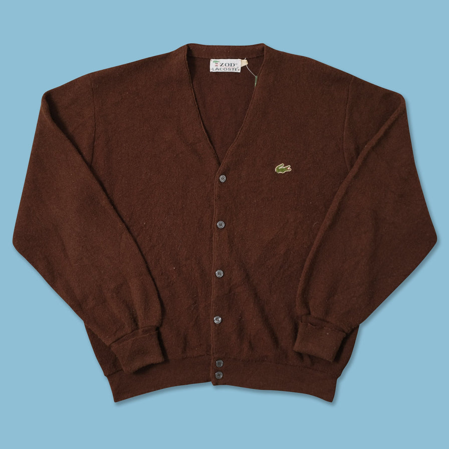 VIntage Izod Lacoste Cardigan Large 
