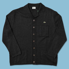 Vintage Lacoste Button Up Knit Jacket Large 