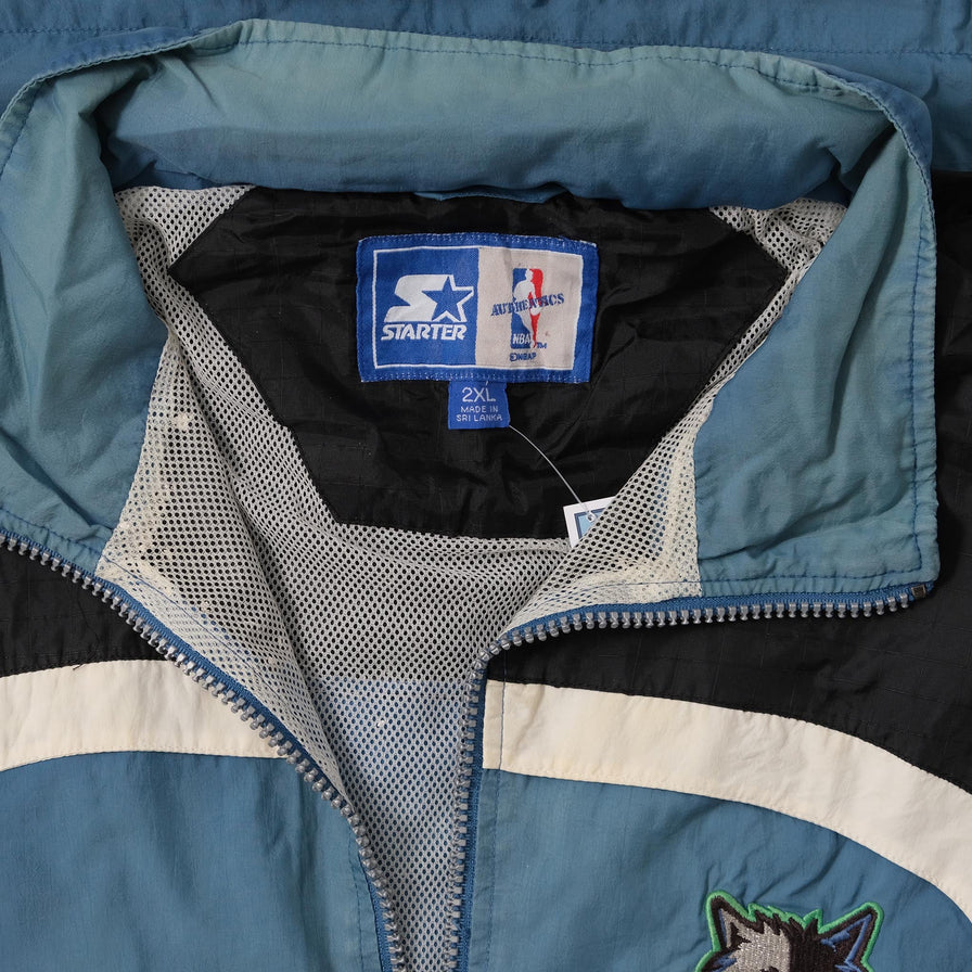 Vintage Starter Minnesota Timberwolves Track Jacket XXL 