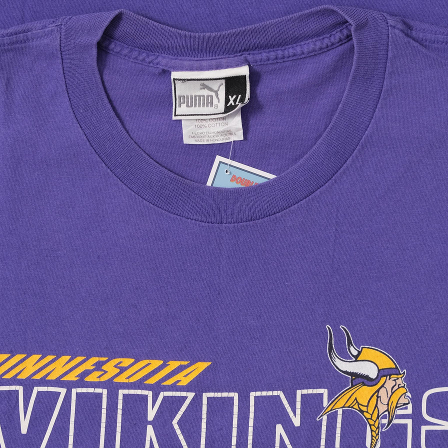 Vintage Puma Minnesota Vikings T-Shirt XXL 