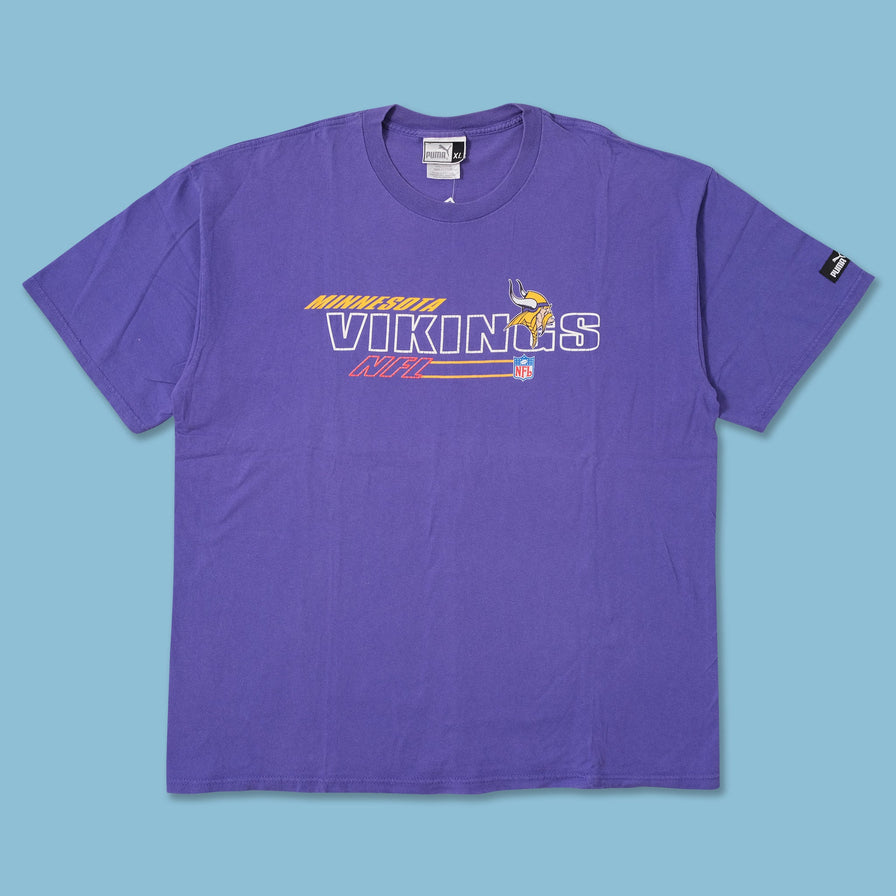 Vintage Puma Minnesota Vikings T-Shirt XXL 