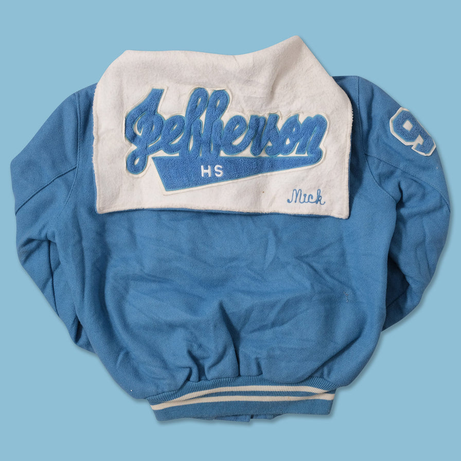 Vintage Women's Wool Varsity Jacket Medium 