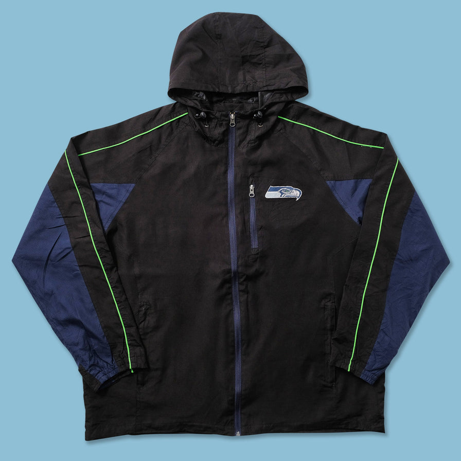 Vintage Seattle Seahawks Light Jacket XLarge 