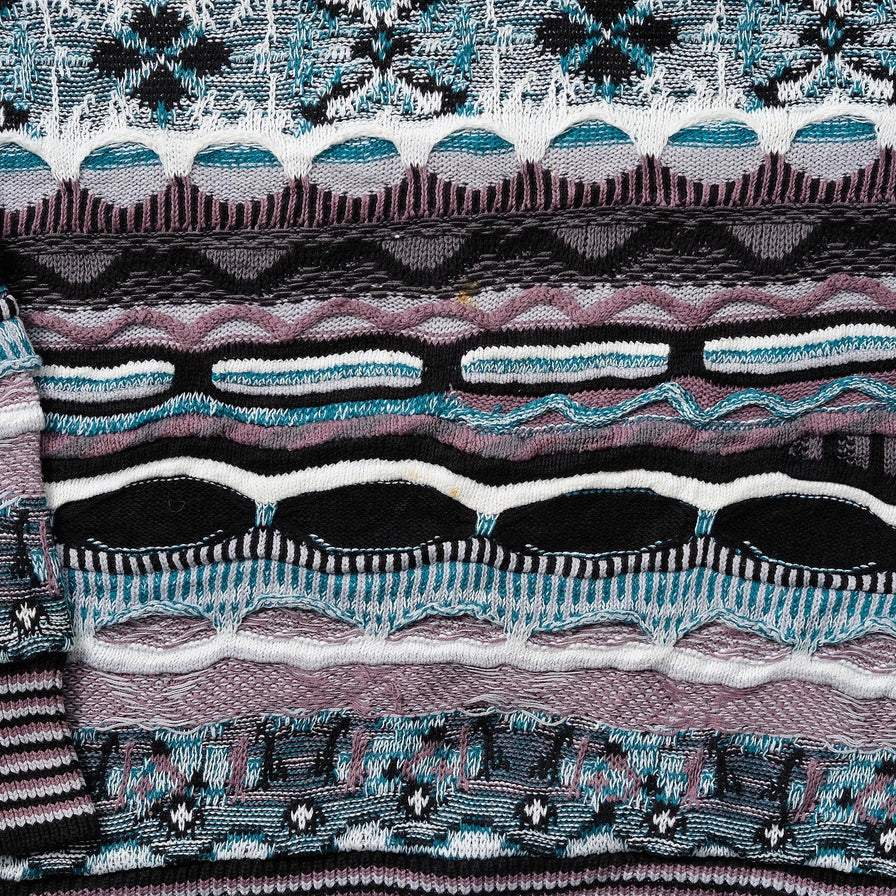Vintage Coogi Style Knit Sweater Large 