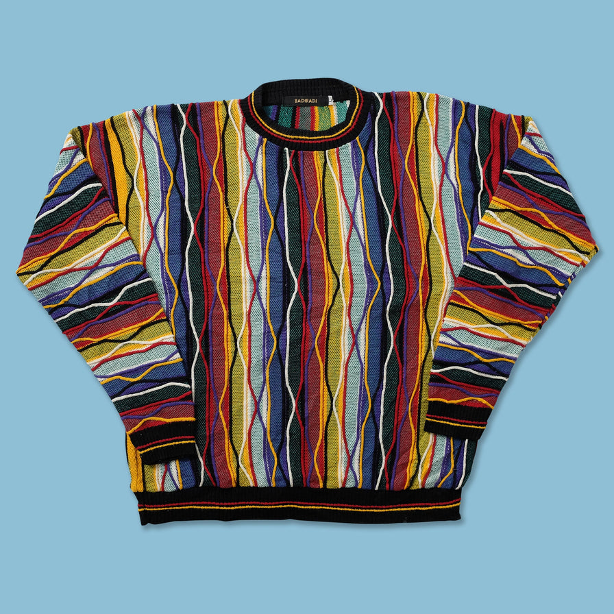 Vintage Bachrach Knit Sweater Large 