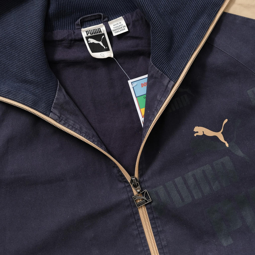 Vintage Puma Light Jacket Large 
