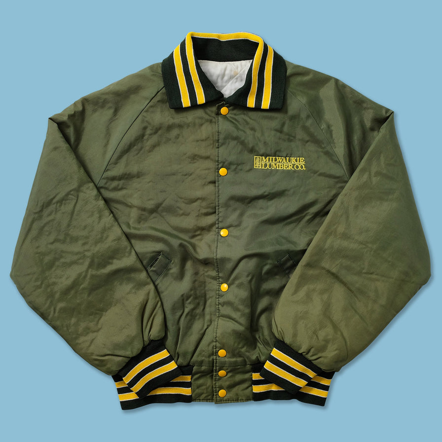 Vintage Light Padded Varsity Jacket Large 
