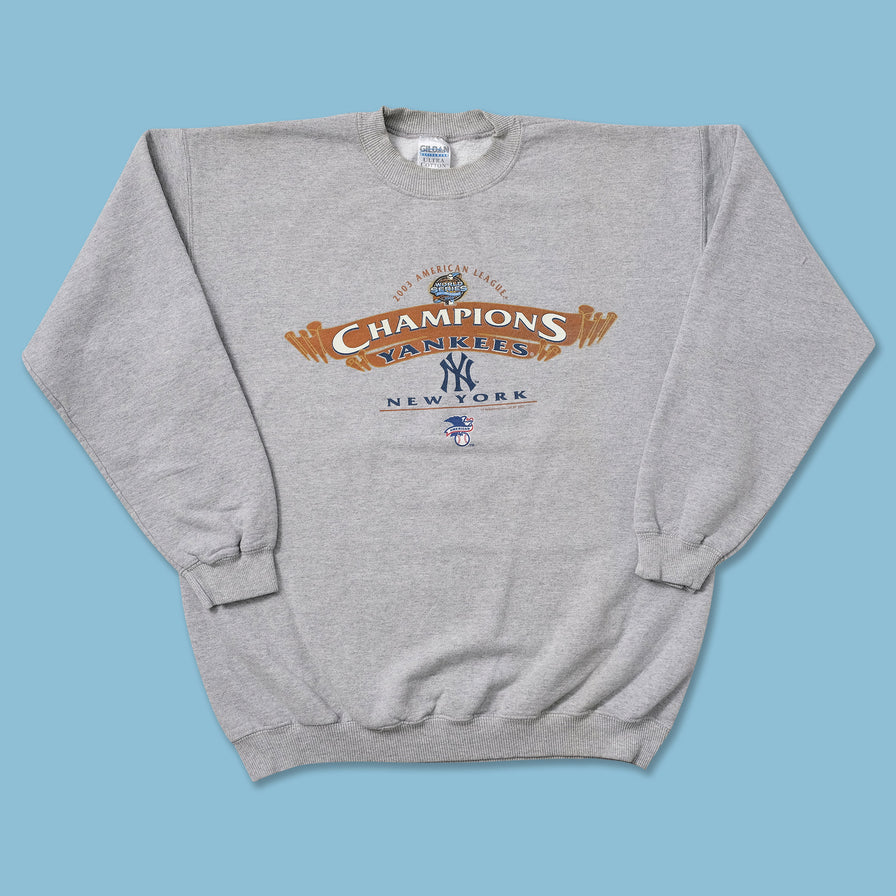 2003 New York Yankees Sweater Medium - Double Double Vintage