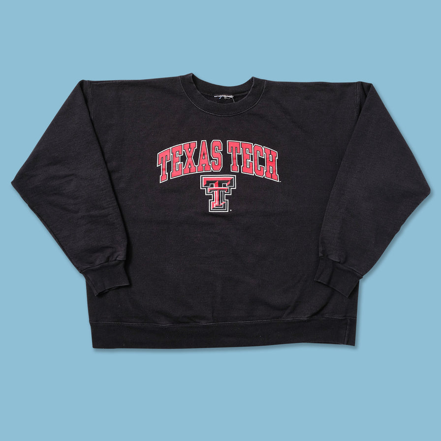 Vintage Texas Tech Sweater XLarge - Double Double Vintage
