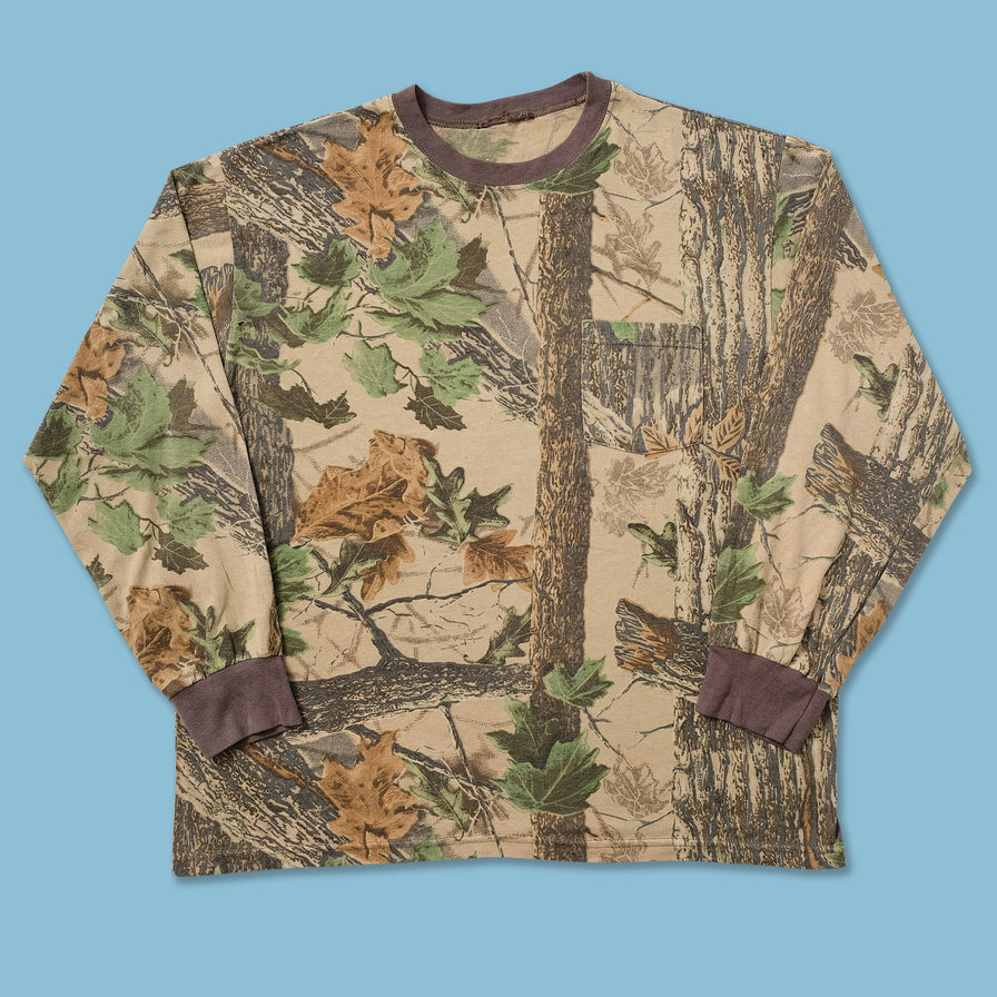 Vintage Real Tree Camo Longsleeve Large - Double Double Vintage
