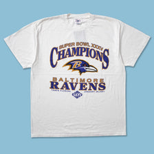 2001 Baltimore Ravens T-Shirt XLarge - Double Double Vintage