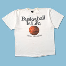 1992 Basketball Is Life T-Shirt XLarge - Double Double Vintage