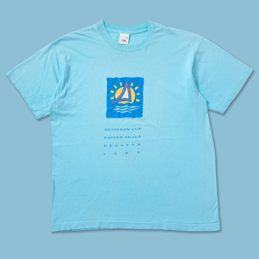 1992 Heineken Cup T-Shirt Large - Double Double Vintage